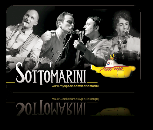 Beatles-concert con I SOTTOMARINI sul palco del MARIANIELLO di Piano di Sorrento