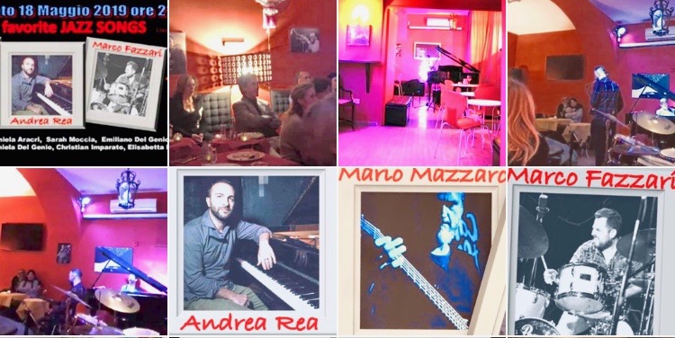 Andrea Rea, Mario Mazzaro e Marco Fazzari: stasera clou al Santa Sofia