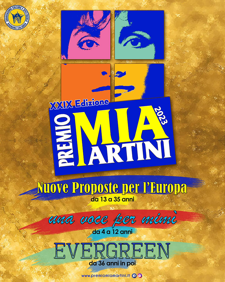 Musica: Premio Mia Martini 29ma edizione