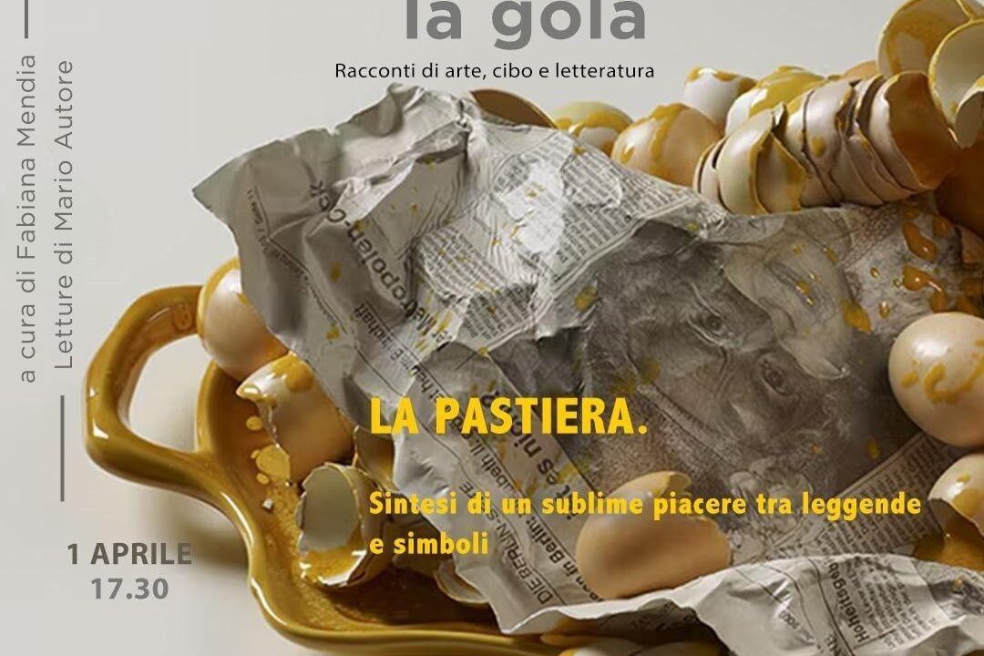 ARTE PRESA PER LA GOLA. Racconti di arte, cibo e letteratura, alla Saletta Rossa dello Spazio Guida.